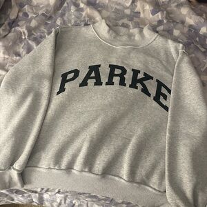 Parke and set mockneck